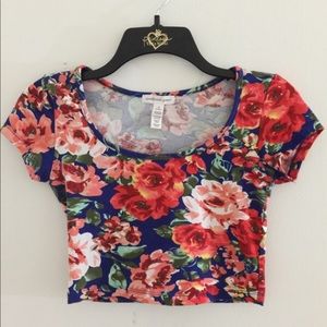 Floral Crop Top